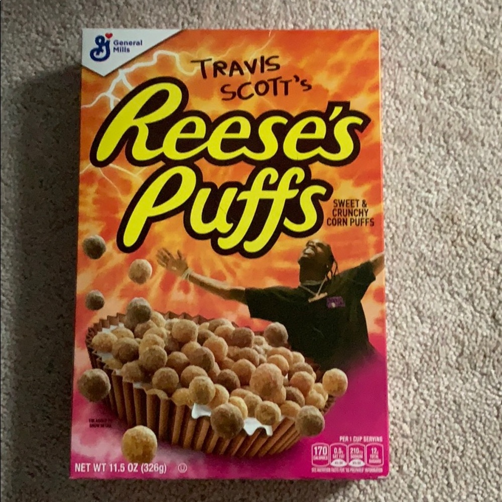 Limited edition Travis Scott Reese’s Puffs
